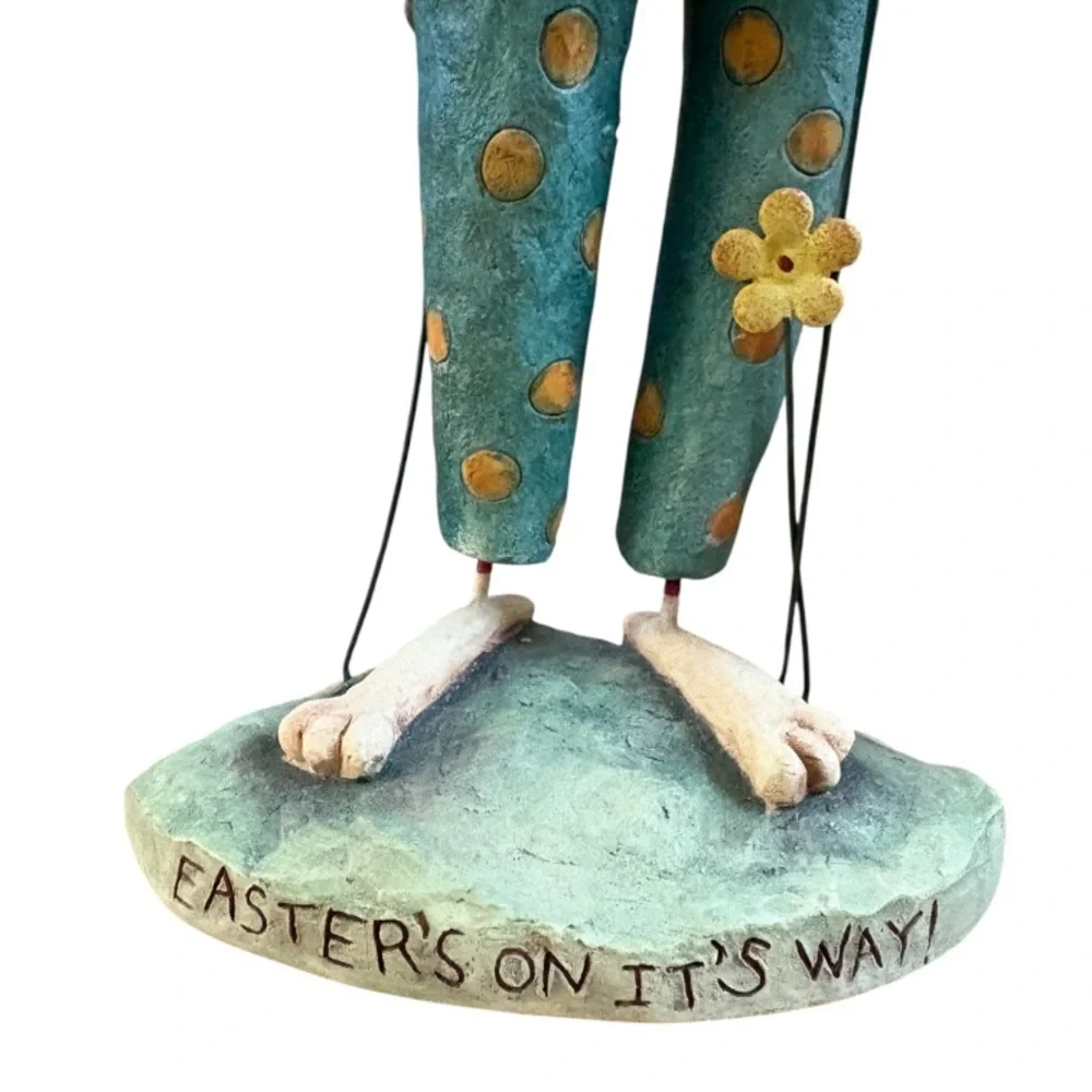 AUGUST MOON➕EGGBERT 2005 Easter Rabbit - Picture 4 of 8